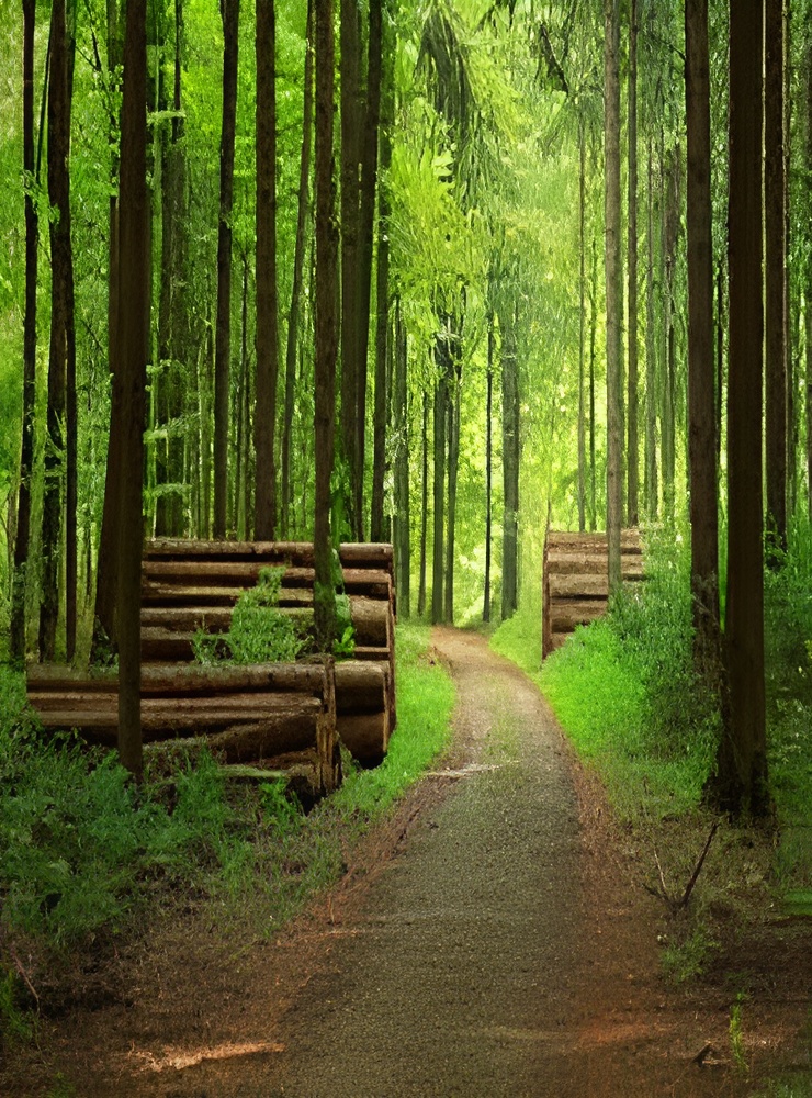 Trees Outside Forest