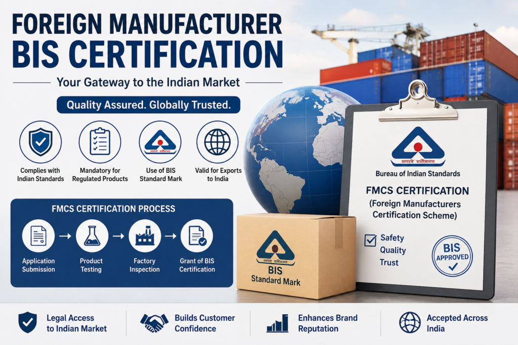 Foreign Manufacturer BIS Certification