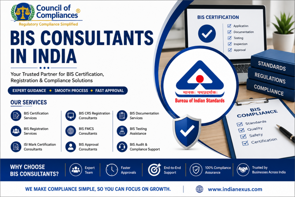 BIS CONSULTANTS IN INDIA