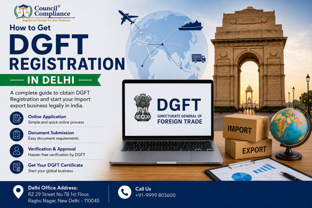 How to Get DGFT Registration in Delhi