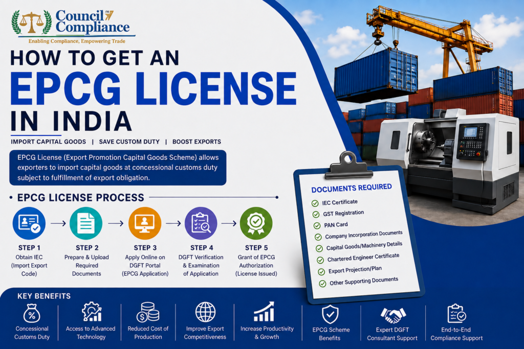 How to Get an EPCG License in India
