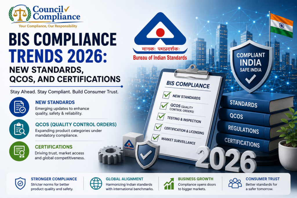 BIS Compliance Trends 2026: New Standards, QCOs, and Certifications