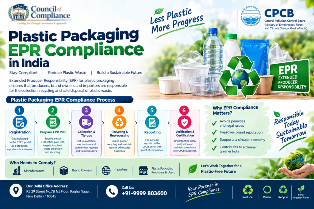 Plastic Packaging EPR Compliance in India